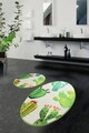 Set covorase de baie, L'essentiel Maison, Kaktüs Djt, Multicolor