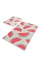 Set covorase de baie, L'essentiel Maison, Karpuz Djt, Multicolor