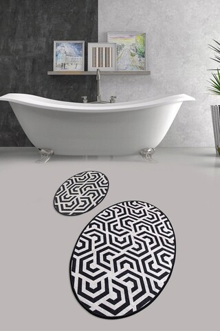 Set covorase de baie, L'essentiel Maison, Line Djt, Multicolor