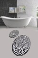 Set covorase de baie, L'essentiel Maison, Line Djt, Multicolor