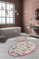 Set covorase de baie, L'essentiel Maison, Make Up Djt, Multicolor