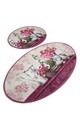 Set covorase de baie, L'essentiel Maison, Vintage Djt, Multicolor