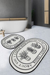 Crem;Negru, 60x100 cm