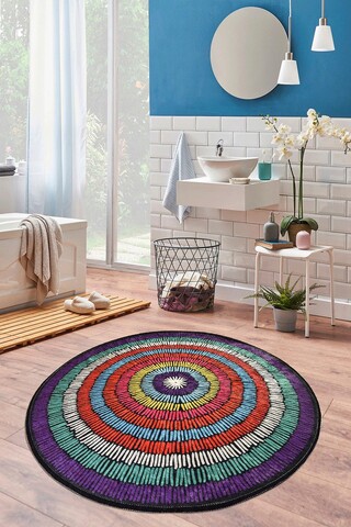 Covoras de baie, L'essentiel Maison, Bubble (100), Multicolor