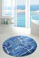 Covoras de baie, L'essentiel Maison, Denim Djt (100 cm), Multicolor