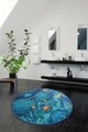 Covoras de baie, L'essentiel Maison, Marbling Djt, Multicolor