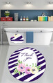 Covoras de baie, L'essentiel Maison, Thank You (100 cm), Poliester, Multicolor