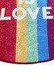 Covoras de baie, Chilai Home, Sanctus Djt (100 cm), Poliester, Multicolor