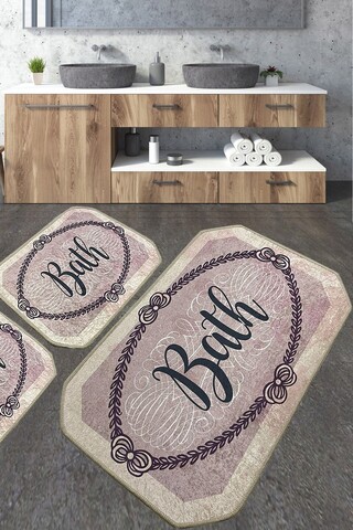 Set covorase de baie, L'essentiel Maison, Voten, Poliester, Multicolor