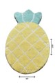 Covoraș de baie acrilic, L'essentiel Maison, Pineapple, 60x100 cm, Multicolor