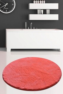 Rosu vermilion, 90x90 cm