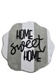 Covoras de baie, Chilai, Home Sweet Home, Acril, Multicolor