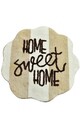Covoras de baie, Chilai, Home Sweet Home, Acril, Multicolor