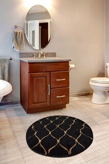 Negru;Auriu, 90x90 cm