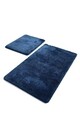 Set covorase de baie 2 piese, Chilai, Havai, Acril, Albastru inchis
