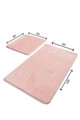 Set covorase de baie 2 piese, Chilai, Havai, Acril, Roz