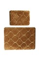 Set covoraș de baie acrilic, L'essentiel Maison, Infinity, Caramel