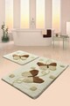 Set covorase de baie 2 piese, Chilai Home, Mari, Acril, Multicolor