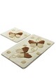 Set covorase de baie 2 piese, Chilai Home, Mari, Acril, Multicolor