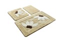 Set covoraș de baie (3 bucăți), Chilai, Daisy, Acril, Multicolor