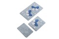 Set covoraș de baie (3 bucăți), Chilai, Mari, Acril, Multicolor