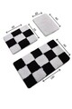 Set covoraș de baie (3 bucăți), Chilai Home, Dama, Acril, Multicolor