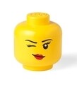 Cutie de depozitare Winky L, LEGO, 850 ml, polipropilena, galben