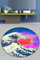 Covoras de baie, L'essentiel Maison, Tidal Wave Djt (200 cm), Poliester, Multicolor