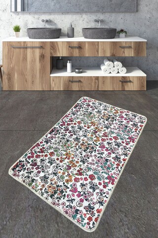 Covoras de baie, L'essentiel Maison, Alara, Poliester, Multicolor