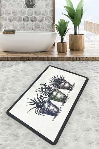 Covoras de baie, L'essentiel Maison, Koule, Poliester, Multicolor