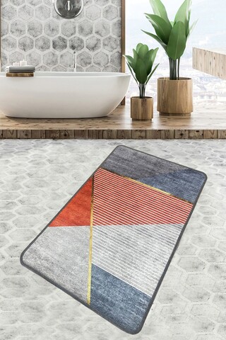 Covoras de baie, L'essentiel Maison, Sante, Poliester, Multicolor