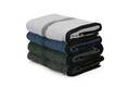 Set prosoape de baie 4 piese, Cotton Box, JAKARLI HAVLU SETI ROAD ASORTI-2, Bumbac, Albastru / Albastru închis / Verde / Antracit