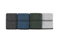 Set prosoape de baie 4 piese, Cotton Box, JAKARLI HAVLU SETI ROAD ASORTI-2, Bumbac, Albastru / Albastru închis / Verde / Antracit