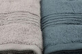 Set prosoape de baie 4 piese, Cotton Box, Asorti, Bumbac, Gri / Albastru închis / Roz / Albastru