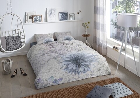 Kétszemélyes ágynemű, Good Morning Melia, 100% pamut, 3 db, sokszínű