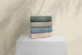 Set prosoape de baie 4 piese, Elliott, 1014A-047-1, Bumbac, Multicolor
