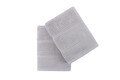 Set prosoape de maini 2 piese, Hobby, Daniela, Microbumbac, Gri