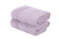 Set prosoape de baie 2 piese, Hobby, Daniela, Microbumbac, Lila