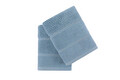 Set prosoape de maini 2 piese, Hobby, Daniela, Microbumbac, Albastru petrol