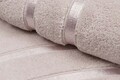 Set prosoape de baie 2 piese, Hobby, Dolce, Microbumbac, Liliac deschis