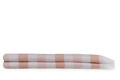 Set prosoape de plaja (2 bucăți), Hobby, Stripe, Bumbac, Somon/Alb