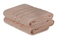 Set prosoape de baie 2 piese, Hobby, Dolce, Microbumbac, Roz somon