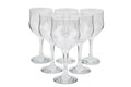 Set 6 pahare vin Clasic, Pasabahce, 16.5 x 6.5 x 7.4 cm, sticla, transparent
