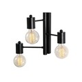 Lampa de perete Opviq Hexa, 30x40 cm, 3 x E27, 40 W, negru