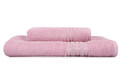 Set prosoape de baie 2 piese, Whitney, Dora, Bumbac, Roz