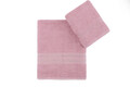 Set prosoape de baie 2 piese, Whitney, Dora, Bumbac, Roz