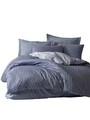 Set cuvertura matlasata dubla Bamboo, L'essentiel Maison, Bamboo, Albastru
