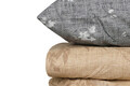 Lenjerie de pat pentru o persoana (FR), Vera - Grey, Cotton Box, Bumbac Ranforce
