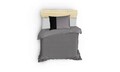 Lenjerie de pat pentru o persoana Single XXL (DE), L'essentiel Maison, Plain, Gri/Negru