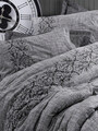 Lenjerie de pat pentru o persoana Single XXL (DE), Sooty - Grey, Cotton Box, Bumbac Ranforce